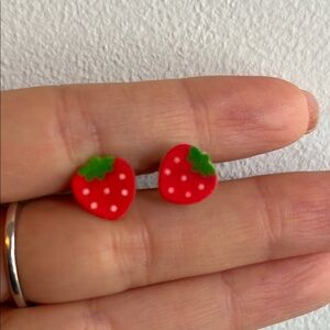 Strawberry stud Earrings